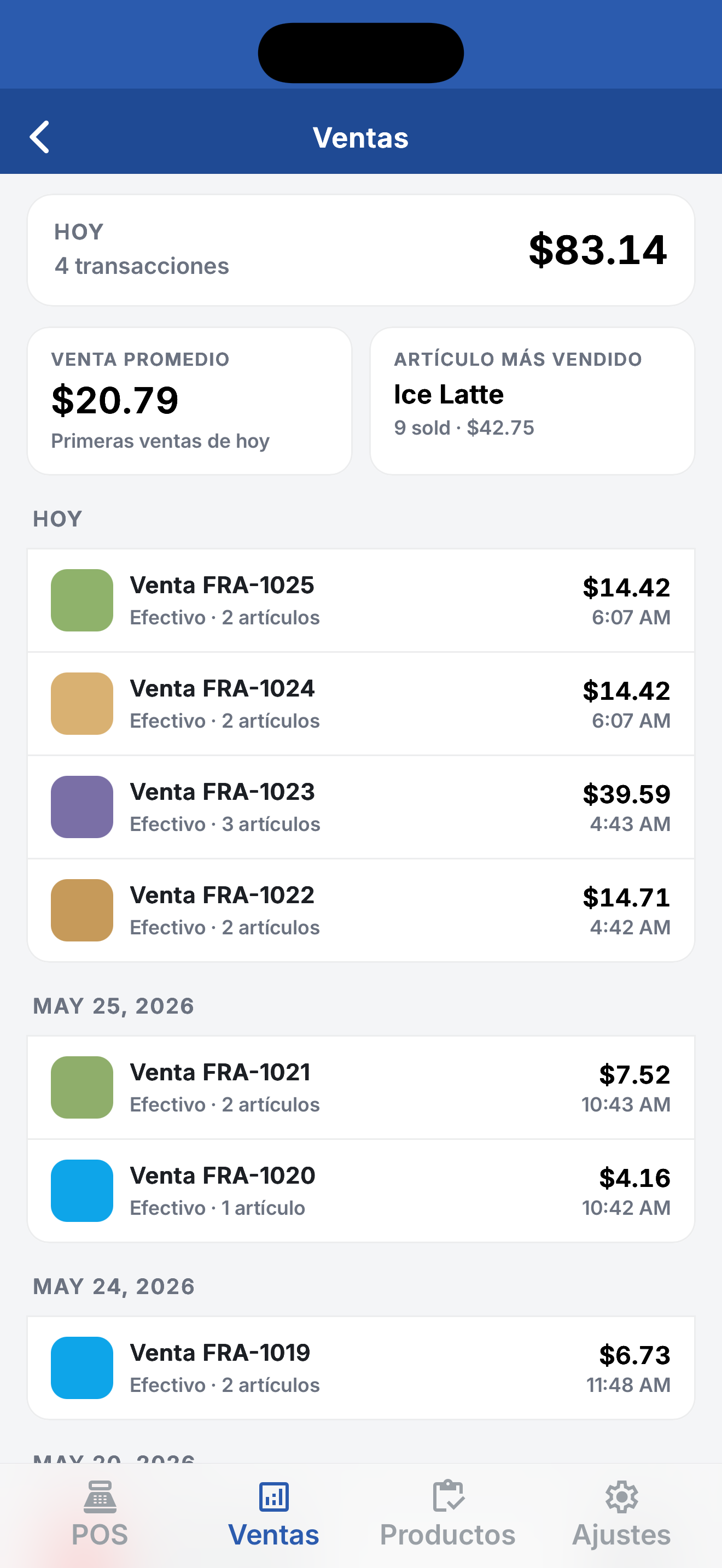 Mimas POS - Punto de Venta